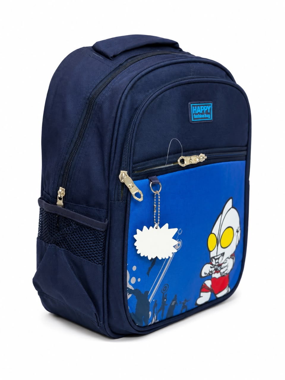 Navy Blue Pow Kids Backpack