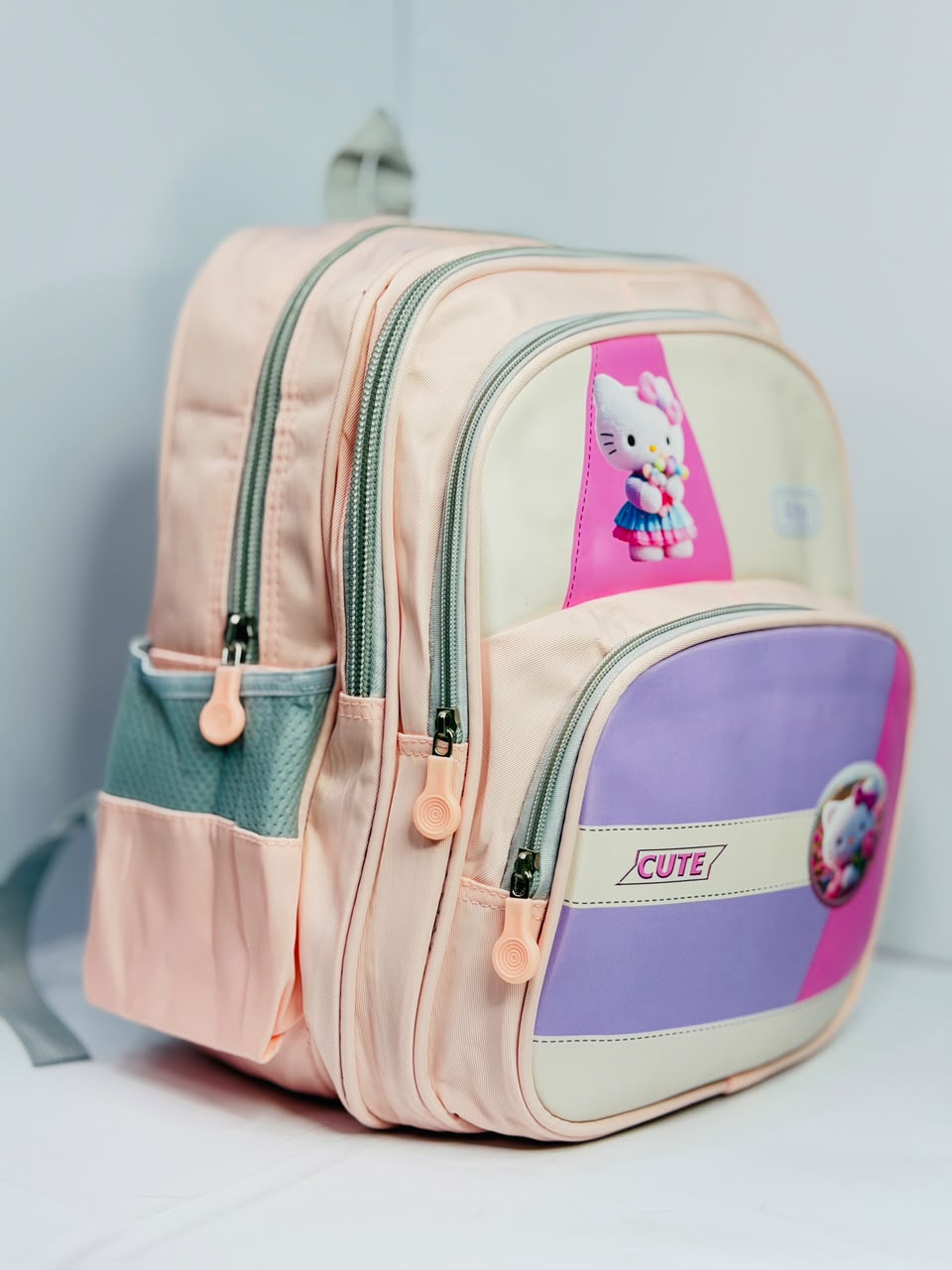 AURA PRIME BABY PINK KIDS BACKPACK