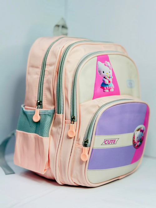 AURA PRIME BABY PINK KIDS BACKPACK