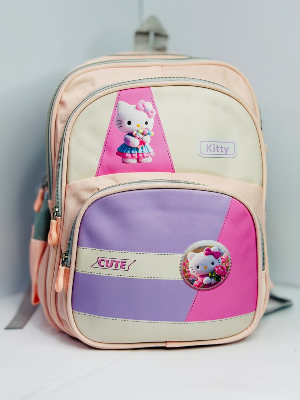 AURA PRIME BABY PINK KIDS BACKPACK