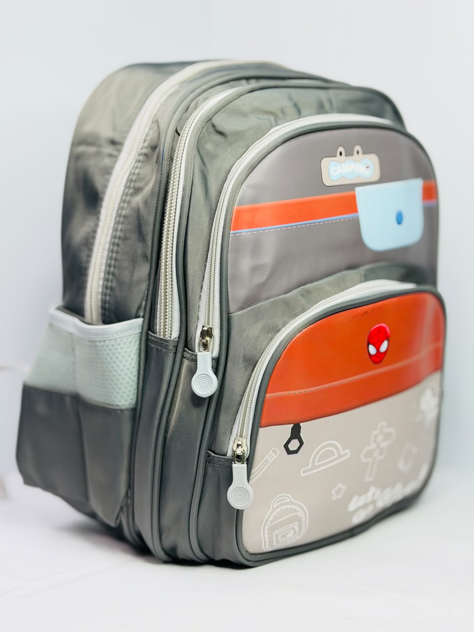 AURA PRIME GRAY KIDS BACKPACK