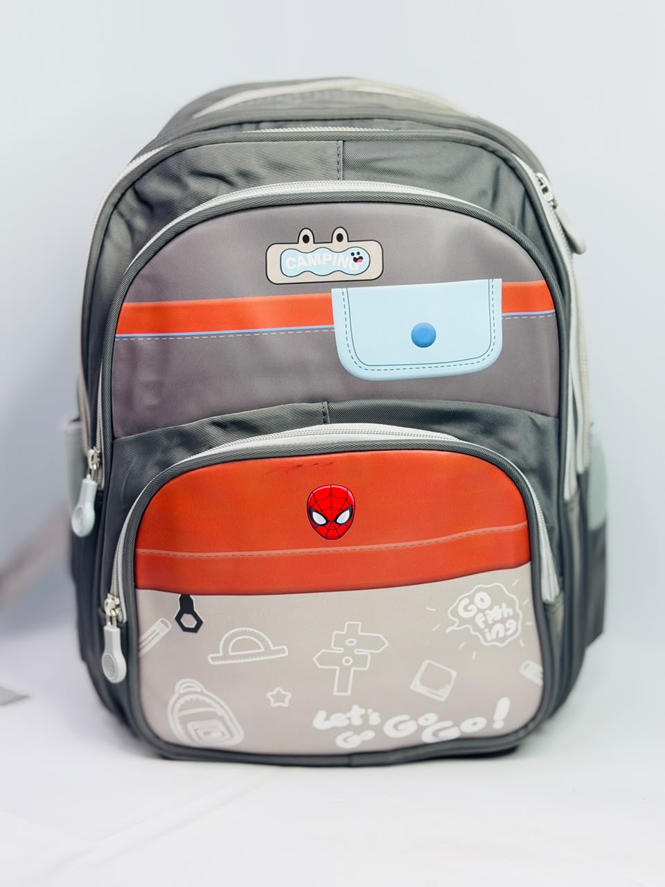AURA PRIME GRAY KIDS BACKPACK
